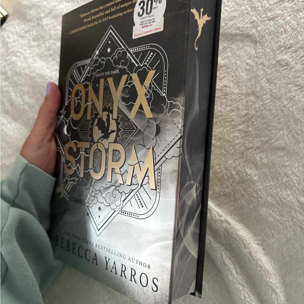 Onyx Storm Hardcover Book